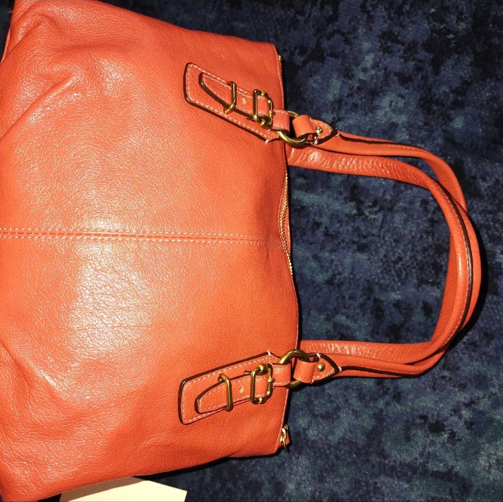 Coach Burnt Orange Bag/Purse - Picture 4 of 13